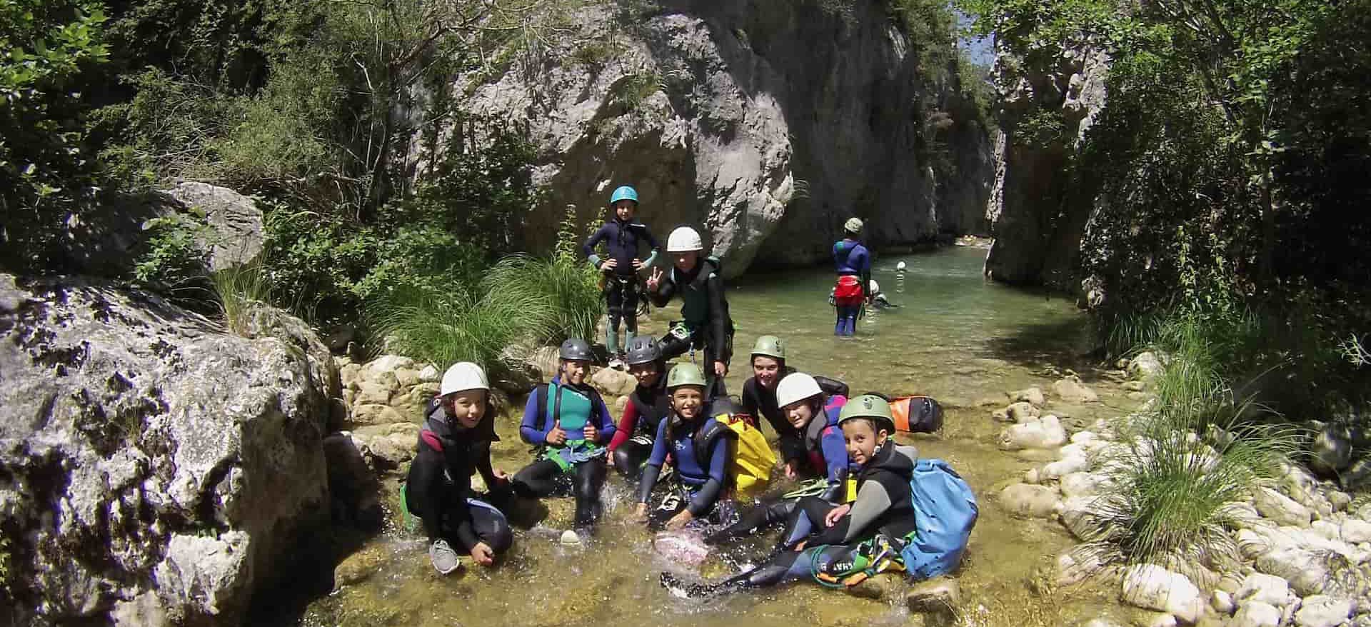 canyoning Aiglun