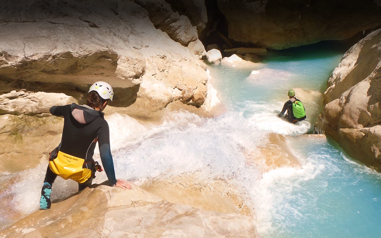 canyoning-rappel